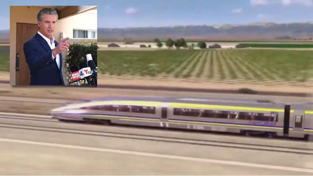 Newsom announces next step for high-speed rail project