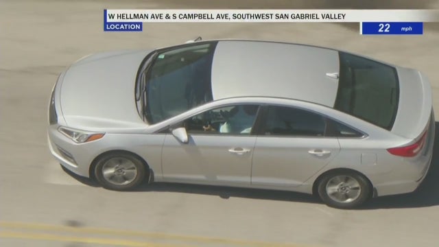 Pursuit suspect evades cops in downtown LA