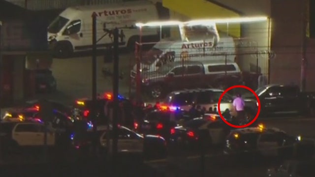 Driver surrenders after police chase through South LA