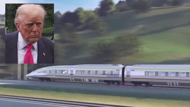 Trump administration pulls $4 billion in federal funding for California's high-speed rail project