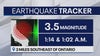 Overnight earthquakes strike San Bernardino County
