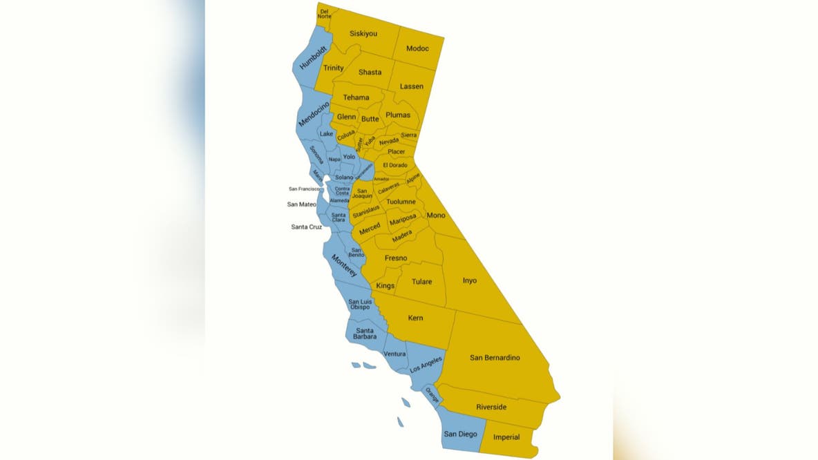 California lawmaker proposes splitting state in two amid redistricting fight