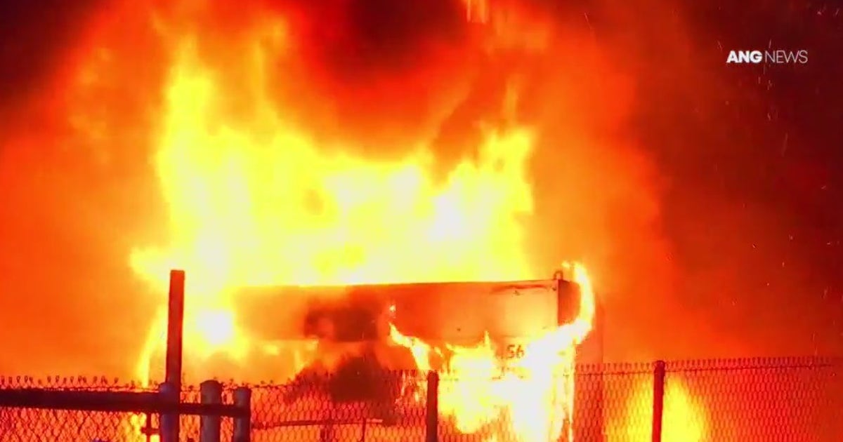 Storage yard fire erupts near 105 Freeway in South LA | FOX 11 Los Angeles