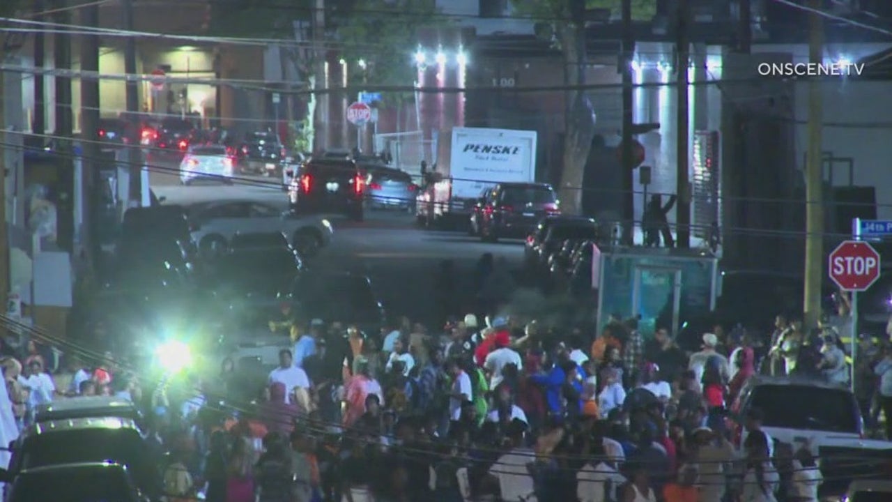 Gunfire erupts at downtown LA warehouse party, leaving 2 dead, 6 wounded