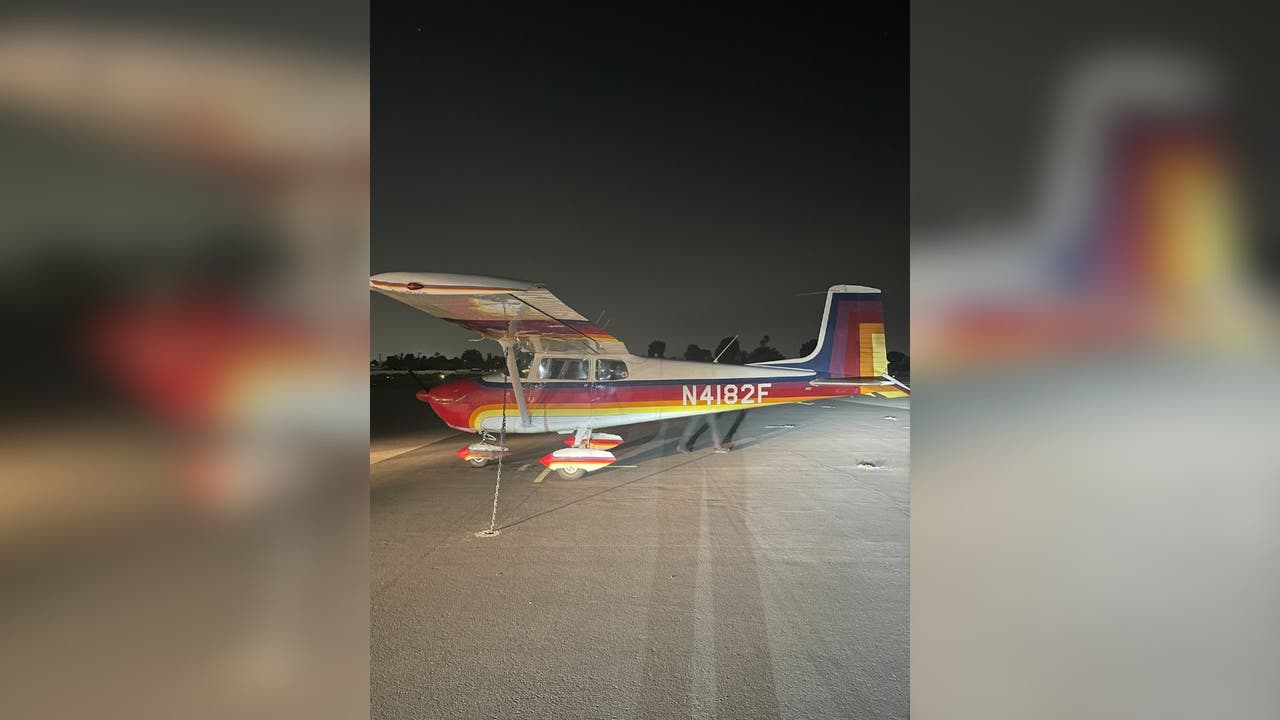 Stolen airplane recovered in El Monte