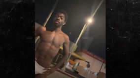 Rapper Lil Nas X arrested, seen on video acting erratically in LA