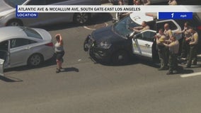 Woman in stolen car arrested in East LA