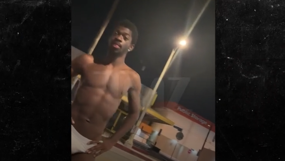 Rapper Lil Nas X arrested, seen on video acting erratically in LA