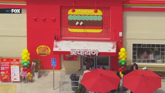 Lotteria, South Korea's No. 1 burger chain, opens 1st US location in Orange County