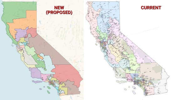 Redistricting California: Newly proposed congressional maps released