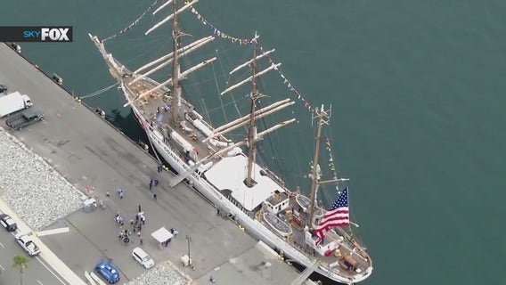 US Coast Guard Eagle returns to Port of LA for free tours this weekend