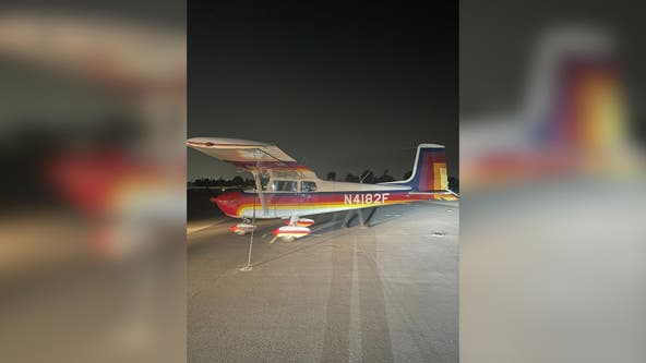 Stolen airplane recovered in El Monte