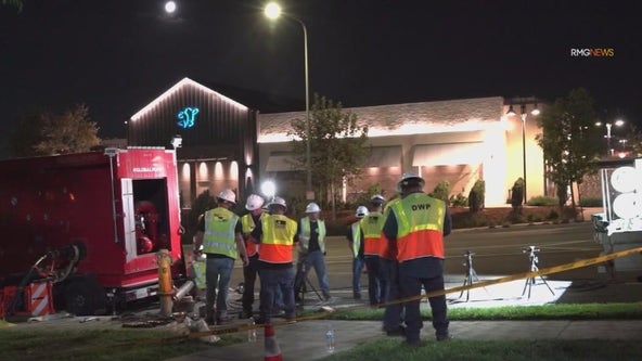 Thousands without water in Porter Ranch, Granada Hills: DWP
