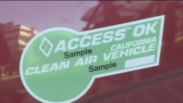 California's popular EV carpool lane decal program is ending: What to know