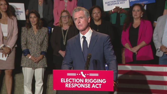 Newsom unveils plan for redistricting California