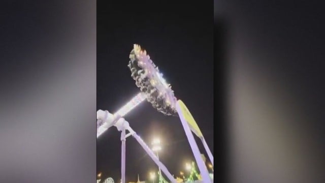 Amusement park ride snaps in half mid-air; 23 injured