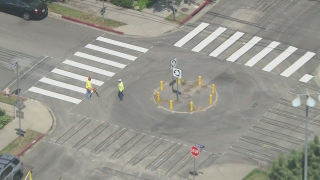 City installs crosswalks in LA neighborhood where residents painted their own