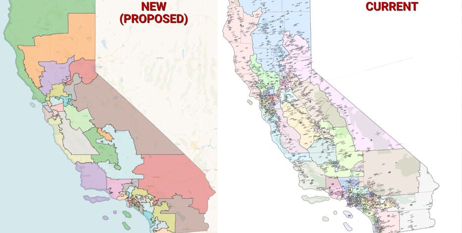 Redistricting California: Newly proposed congressional maps released