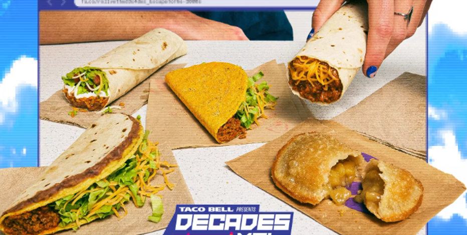 Taco Bell brings back fan favorite menu items with launch of Y2K