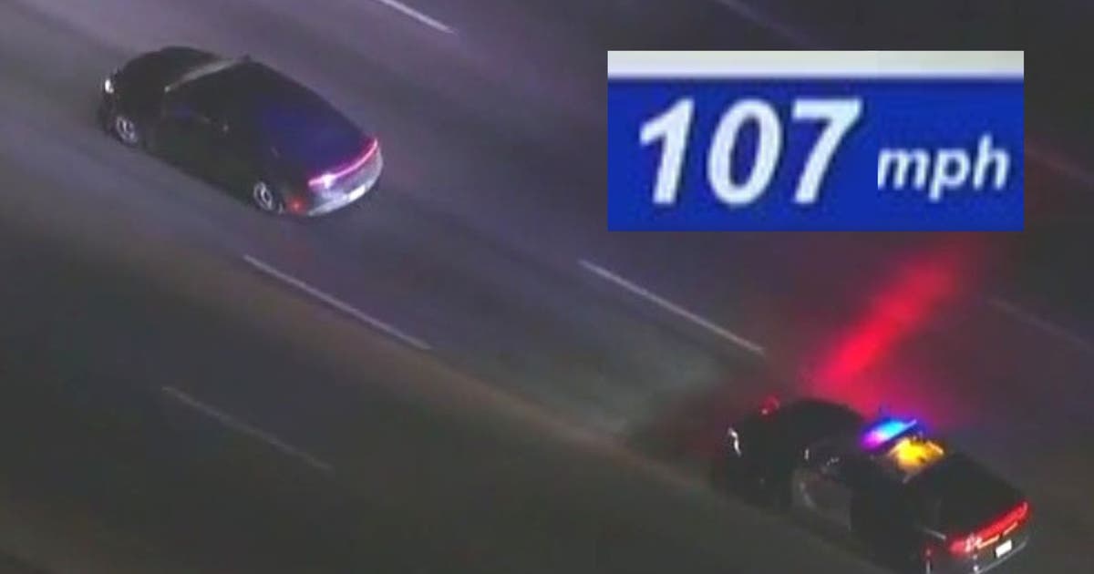 Police chase suspect clocked at 100 mph on 5 Freeway in Los Angeles ...