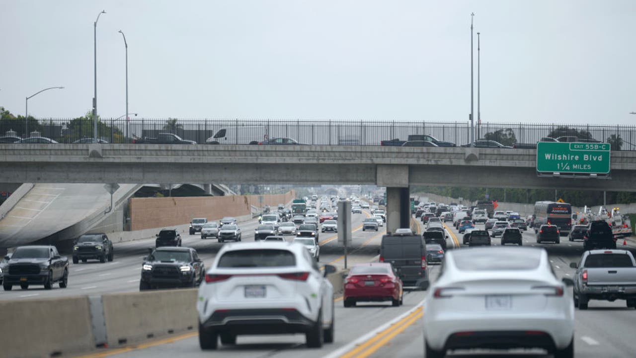 Major freeway closures set to snarl weekend traffic across Southern California
