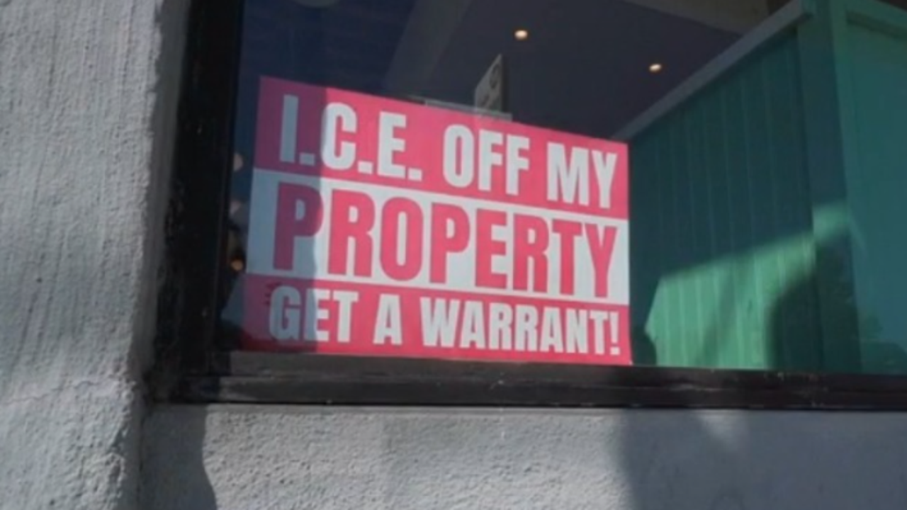 'No ice cream for ICE': LA business owner takes stand against immigration raids