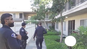 Man stabbed to death in Anaheim; Suspect on the run