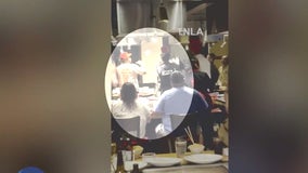 Brawl breaks out at Benihana; Ex-employee claims he was hit with racial slurs, pepper spray