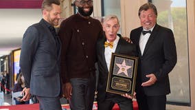 Bill Nye receives star on Hollywood Walk of Fame