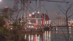 Clean up efforts continue at Port of Long Beach after cargo containers fell into water