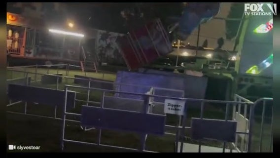 VIDEO: Carnival ride malfunctions at LA school event, carriages fall mid-ride