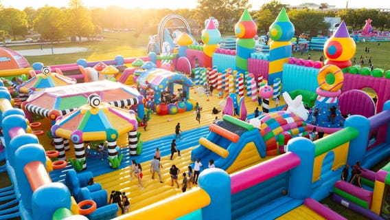 'World's biggest bounce house' coming to Southern California: How to get tickets