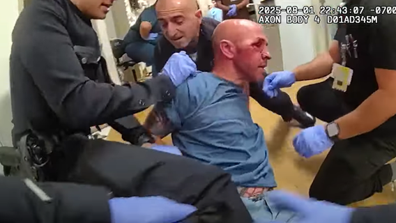 VIDEO: Suspected thief arrested at Sun Valley Kohl's store attempts to escape from police at hospital