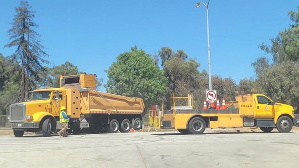 Work begins to clear out dry brush from Sepulveda Basin