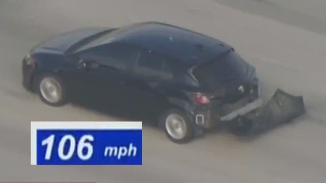 Possible murder suspect leads hour-long police chase across Los Angeles