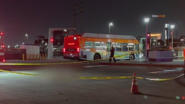 Pedestrian run over and killed by bus at Metro Station in LA's Harbor Gateway area