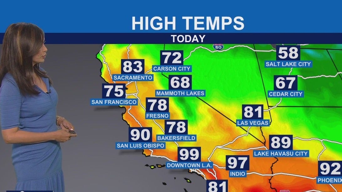 Santa Ana winds to push temps in Southern California into record-breaking territory