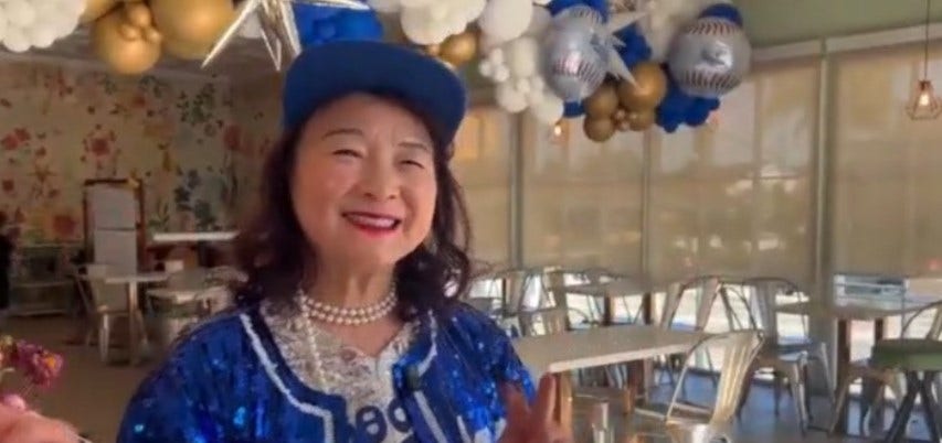 Pasadena bakery co-owner and Dodger superfan is gaining her own fanbase