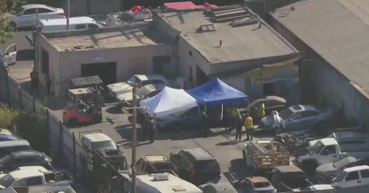 Arrest made after body found in car at South LA tow yard | FOX 11 Los ...