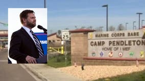 CHP patrol car hit by shrapnel during Marines event attended by JD Vance near Camp Pendleton