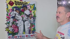 Unique Dodgers art on display in Chinatown gallery