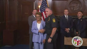 Mayor Bass names Jaime Moore as new LA fire chief