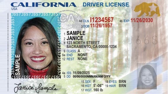 California DMV reveals new driver's license, ID card design