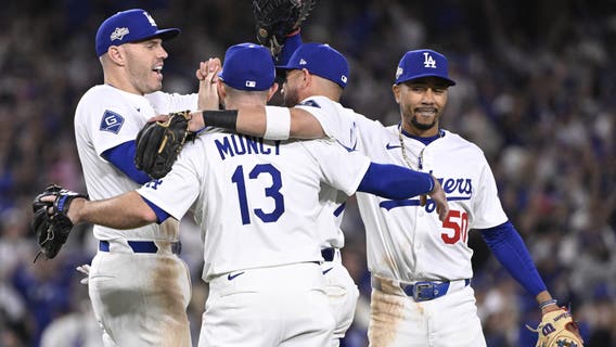 Dodgers advance to NLCS beating Phillies in extras in Game 4 of division series