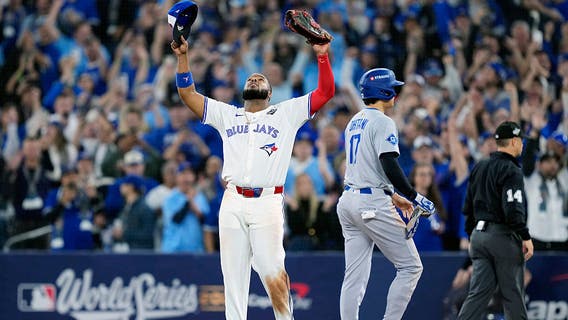 Dodgers fall to Blue Jays in World Series Game 1