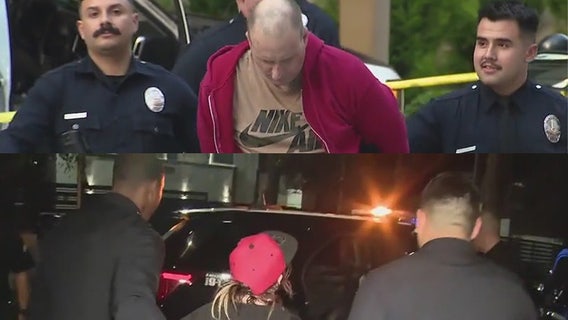 Koreatown standoff: 2 suspects in custody after overnight police chase