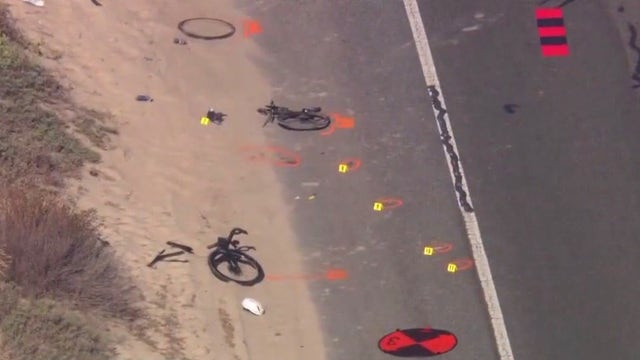 Huntington Beach crash: Suspect accused of striking 3 cyclists arrested on suspicion of DUI