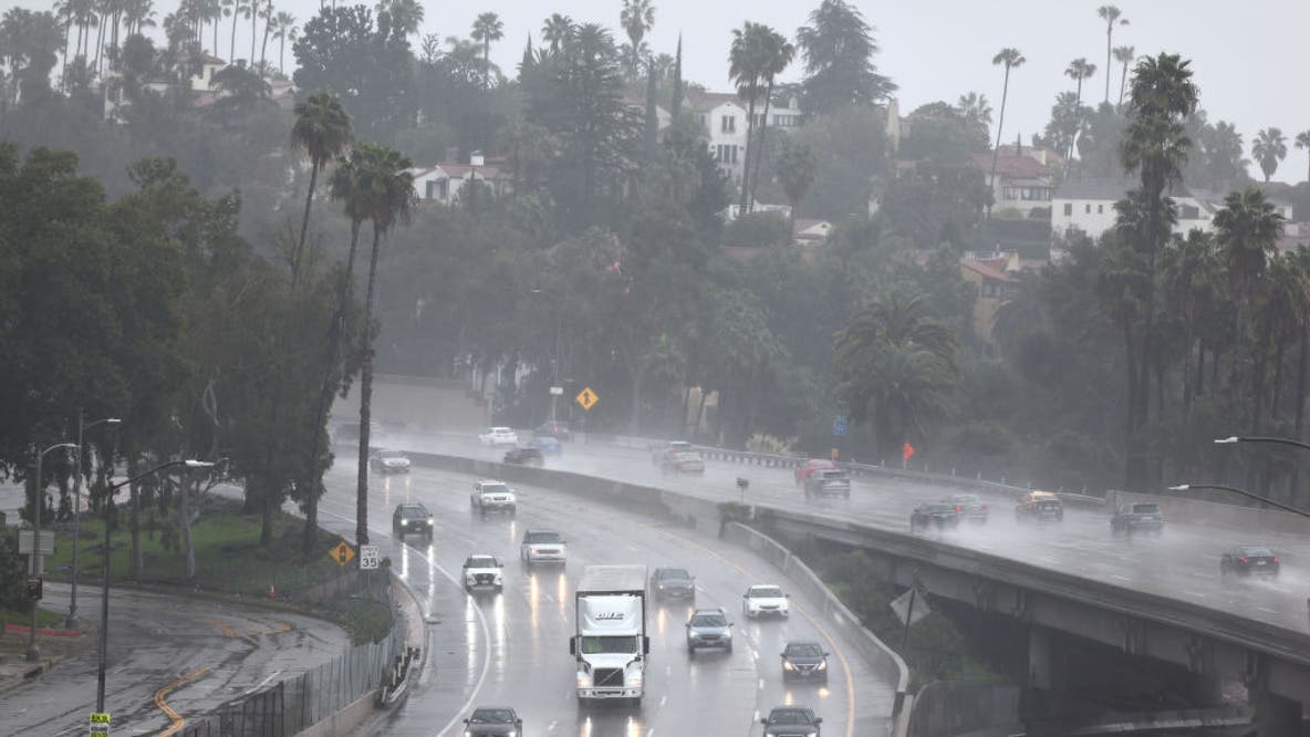 Timeline: Powerful storm to bring rain to Southern California