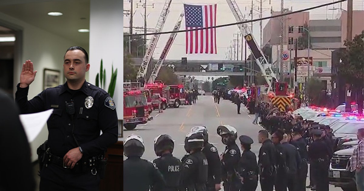Alec Sanders: Alhambra police officer filling in for colleague killed ...