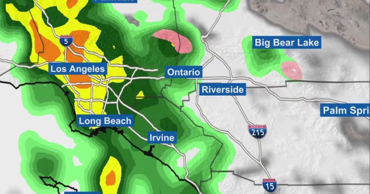 LA rain latest: Second storm system moves into Southern California ...